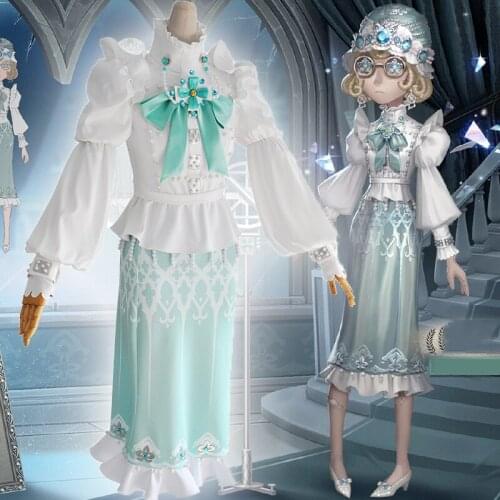 Game Identity V Cosplay Costumes Survivor Helena Adams The Minds Eye Cosplay Costume Architect Uniforms Clothes Suits Dresses