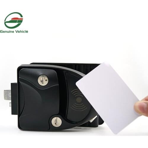 RV Swipe Type Induction Smart Electronic Aluminum Alloy R3 Door Lock For Boat Marine Yacht Camper Accessories