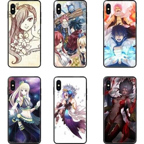 Enjoy Black Soft Fashion Mobile Phone New Fairy Tail Manga For Huawei Honor Play V10 View Mate 10 20 20X 30 Lite Pro Y3 Y5 Y9