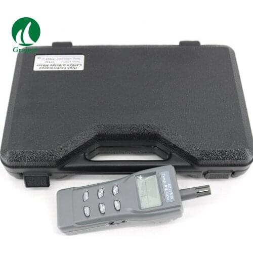 New AZ77535 CO2 Gas Detector Carbon Dioxide Detector with Temperature