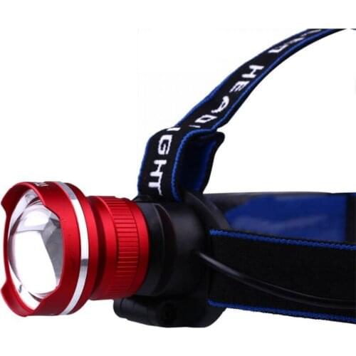 Original 800 Lumens T6 Rechargeable Head Flashlight Watton Wt-265