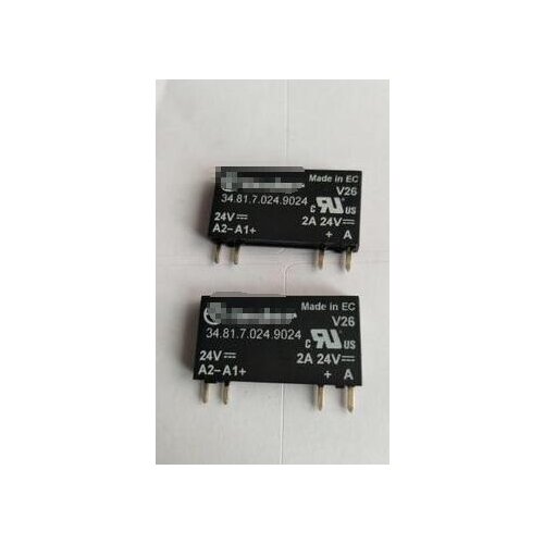 Free Shipping 2pcs/LOT 34.81.7.024.9024-38.81.7.024.9024-24vdc Relay