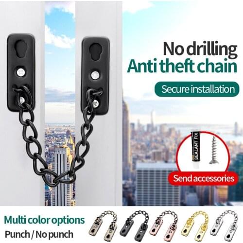 Chain Door Guard ·Security Door Chain Lock Anti-theft Door Chain Door Latch Door Lock Hardware