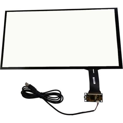 15.6-inch touch panel capacitive window linux raspberry pi Android system USB plug and play surface tempered glass