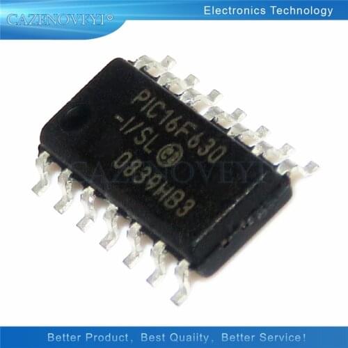 5pcs/lots PIC16F630-I/SL PIC16F630 SOP-14 In Stock