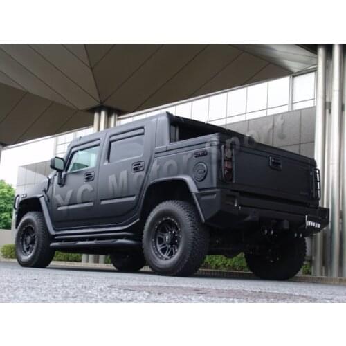 Car Accessories FRP Fiber Glass B Style Over Fender Flares 6pcs Fit For 2003-2009 Hummer H2 Over Fender Flare Car-styling