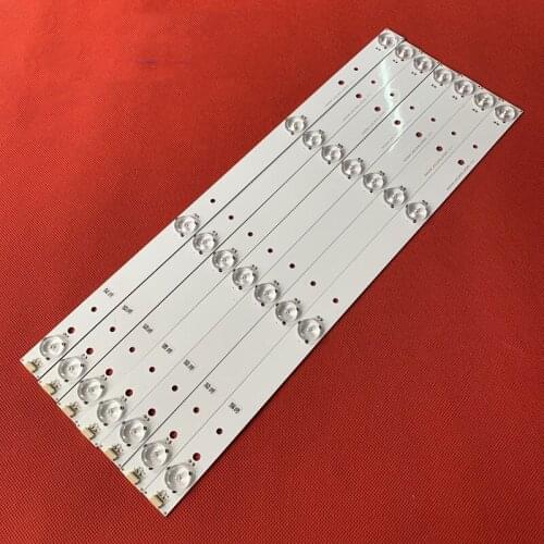 7 PCS/set LED backlight strip for HISENSE SVH420AB2 SVH420AB3 SVH420AA7_4LED 43H7C 43H7C2 LC-43N4000U