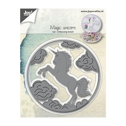 AliliArts Metal Cutting Dies Circle unicorn diy Scrapbooking Photo Album Decorative Embossing PaperCard Crafts Die