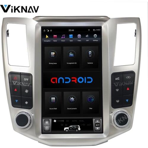 11.8 inch HD Screen Android 4+64B Car GPS navigation For-LEXUS RX300/330/350/400h 2004-2008 Multimedia DVD support Carplay