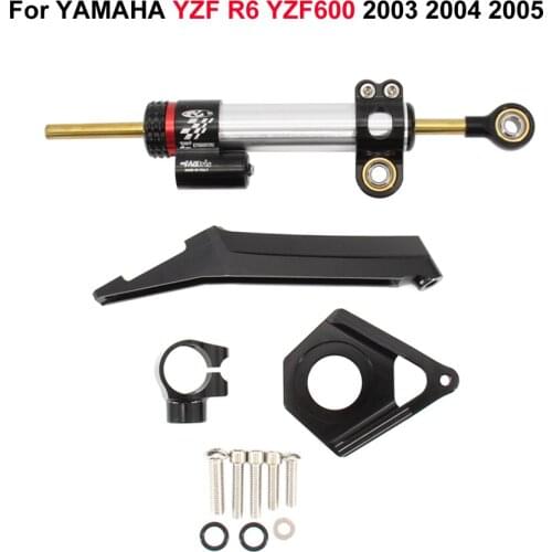 FOR YAMAHA YZFR6 YZF R6 YZF600 YZF 600 2003-2005 Motorcycle Steering Stabilize Damper Bracket Mount Motorbike accessories