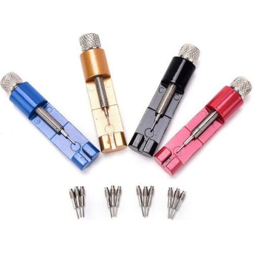 Watch Band Strap Bracelet Link Pin Remover Adjuster Opener + 3 Pins Repair Tools