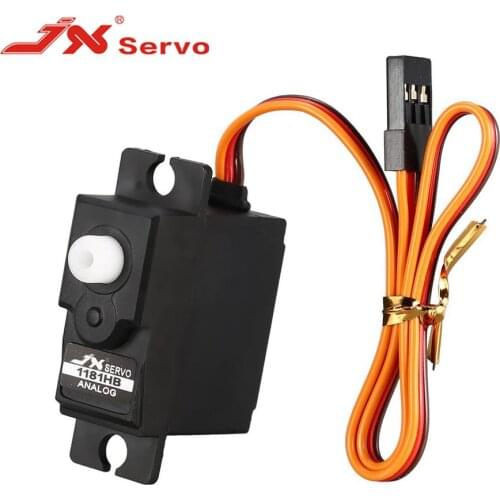 JX PS-1181HB 4.8-6.6V 3.0KG Plastic Gear 0.13 Sec Large Torque Analog Servo For RC Car Robot Airplane Aircraft Accessories
