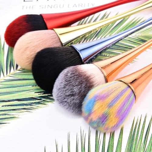 Make Up Brush Cosmetics Beauty Tools Nail Clean Brush Champagne Makeup Brushes Set Foundation Powder Blush Eyeshadow Concealer