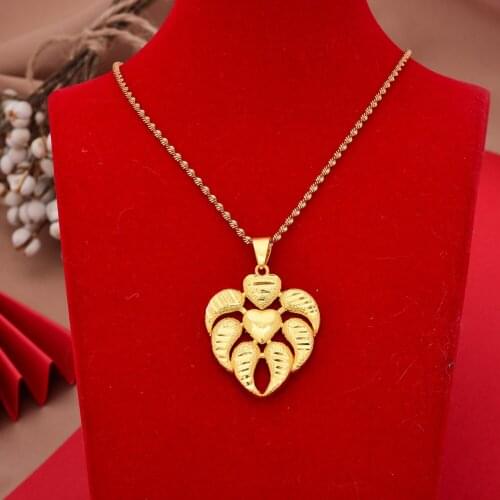 Gligli Small Necklaces For Women/Girl Gold Color Pendant Thin Chain Jewelry Ladies Festival Gift
