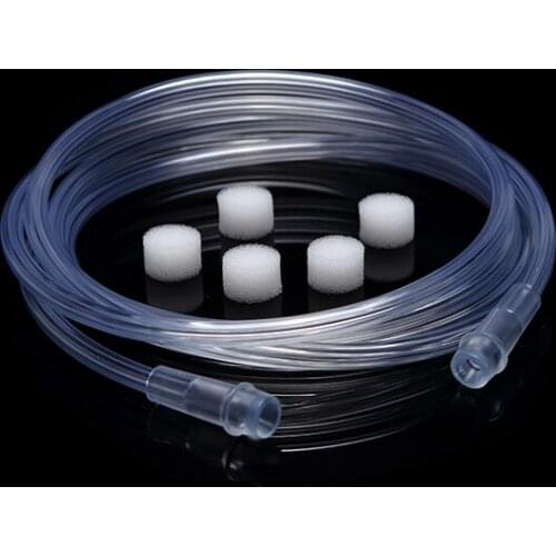 Atomizer Soft Tube With Sponge Inhaler Catheter Nebulizer Hose Adult Child Medicinal Home Air Compressor Nebulizer A set Healthy