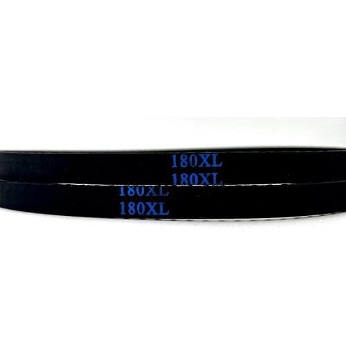 Timing Belt 180XL Rubber Timing Pulley Belt 10/15/20/25mm Width Closed LoopToothed Transmisson Belt pitch5.08mm