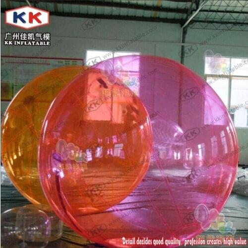Pink Inflatable pvc color-joints water walking ball giant jumbo inflatable water ball cheap water walking ball