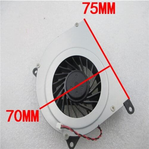 3PCS Cooling Fan FOR 75X70X15MM 5V 12V Cooler Electronic Semiconductor Refrigerator Radiator Cooling Film Equipment DIY For PC