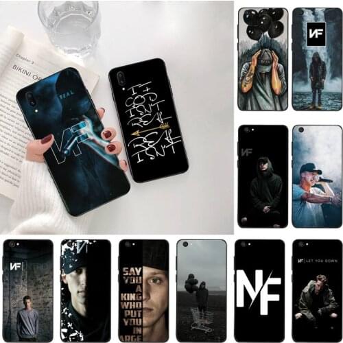 YJZFDYRM NF Rapper Black TPU Soft Phone Case Cover For Vivo Y91c Y17 Y51 Y67 Y55 Y93 Y81S Y19 V17 vivos5