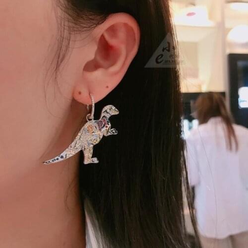 Gold eyeshadow earrings ladies hollow eyes round punk earrings moda mujer Jewelry Fashion Pendientes zk40