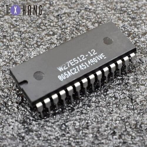 1/5PCS W27E512-12 W27E512-12A 28PINS W27E512 EEPROM IC WINBOND IC NEW diy electronics