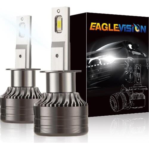 1 pair Car Headlamp LED Headlight Bulb 60W 6,000LM ZES-3575 LED chip Automobile LED headlight