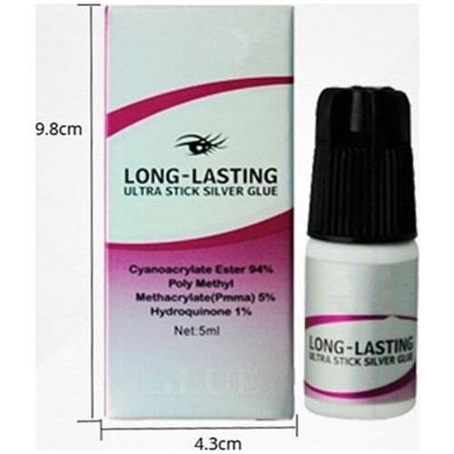 1 Pcs long lasting eyelash extension glue by free shipping
