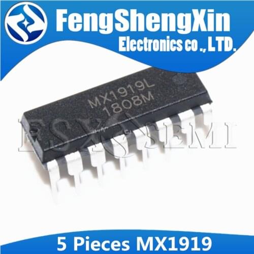 5pcs MX1919 DIP-16 MX 1919 DIP16 DIP MX1919L Motor drive chip