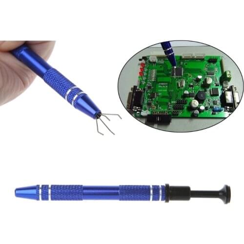 Electrician Parts Hand Tools Set Caliper Pick Up Tools Four Claw Hold Securely For Collector Chip IC Metal Component Grabber