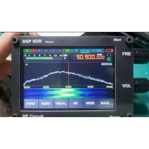 HIFI high sound quality 50K-200MHz Malachite SDR Radio Malahit DSP SDR HAM Receiver