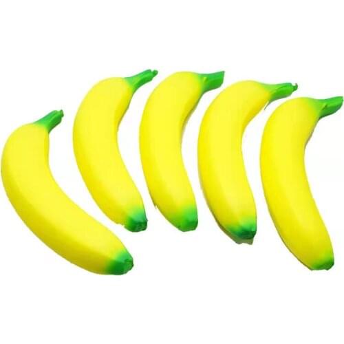 Creative Stress Pressure Relief Relax Novelty Fun toys Funny Anti Stress Ball Toys Squeeze Banana BallGeek Gadget Vent