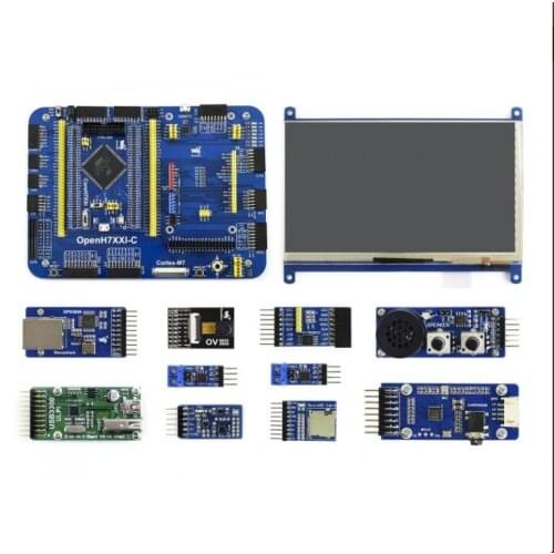 OpenH743I-C Package B STM32 development board Designed for the STM32H743IIT6 microcontroller supports further expansion