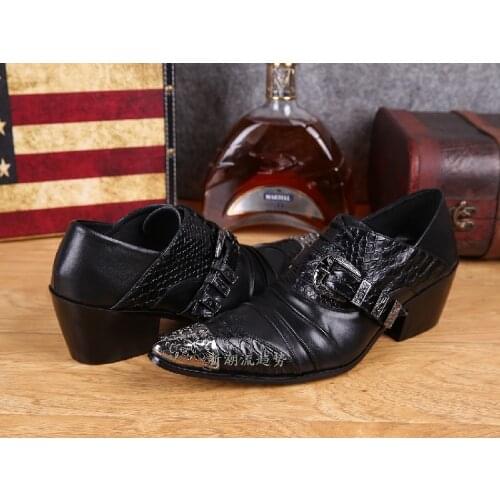 Mocassin homme mens pointed toe dress shoes genuine leather italian shoes men leather loafers wedding office shoe for man