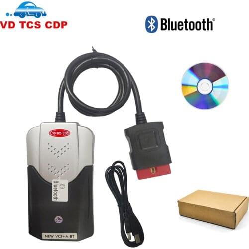 VD TCS CDP New Vci vd ds150e cdp Pro Bluetooth 2017 R3 Keygen for delphis obd2 diagnostic repair tool Scanner for cars truck