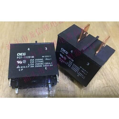 Relay pcf-112d1m pcf-112d2m 102f pcf-12v-25a