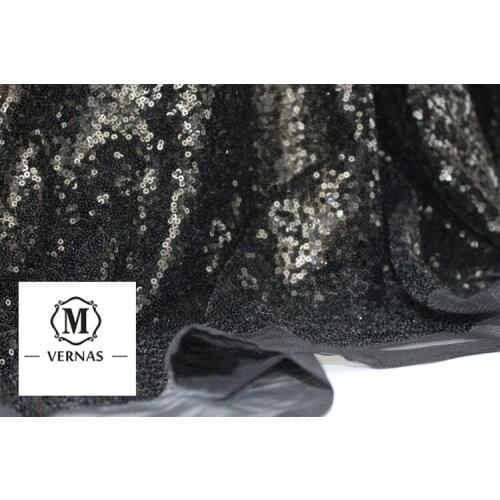 High Quality African Lace Fabric Net 2020 French Lace Tulle With Sequin Gold Nigerian Lace Fabric For Wedding Sewing M10417