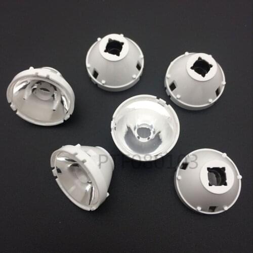10pcs CREE XML LED XML2 LED XHP50 LED Lens 21mm white holder 10/25/45/60 degree LED LENS/Reflector Collimator