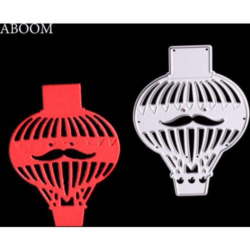 ABOOM Metal Craft Lantern Moustache Paper Cut Die Cutting Dies Embossing Mould DIY Scrapbooking Party Album Cards Paper Template