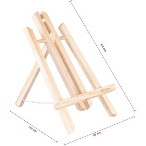 SWE 130 Mini Table Wood Easel For Artist Easel Painting Craft Exhibition Display Shelf Holder Studio Decoration Art Supplier
