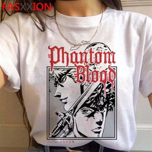 Jojo Bizarre Adventure summer top male ulzzang grunge streetwear tumblr vintage summer top t shirt ulzzang