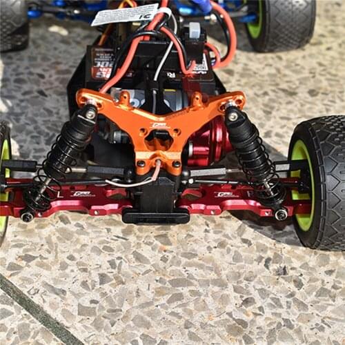 Metal Aluminum Alloy Rear Shock Absorber Kit Set for LOSI 1/18 Mini-T 2.0 2WD Stadium Truck RTR RC Car Modification Parts