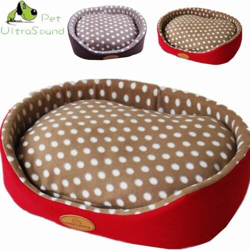 Luxury Kennel House Warm Fleece Big Size Dog Bed Mat Sofa Pet Cat Bed for Large Dogs Labrador Husky Satsuma Small Teddy S M L XL