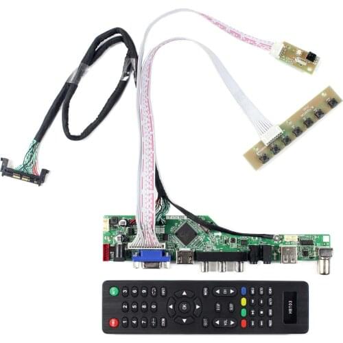 HD MI VGA AV USB RF LCD Board Compatible Work for LVDS Interface LCD Screen 42inch 1920x1080 LC420EUN