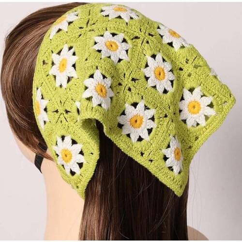 Fashion Floral Braided Headband For Women Knitting Print Bandana Hair Band Elastic Head Scarf Hair Accessories повязка на голову