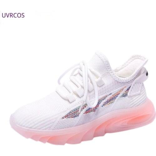 The New2021Women Sneakers Woman Running Shoes Female Vulcanized Womens Casual Flats Women Walking Shoes Ladies Summer Plus Size