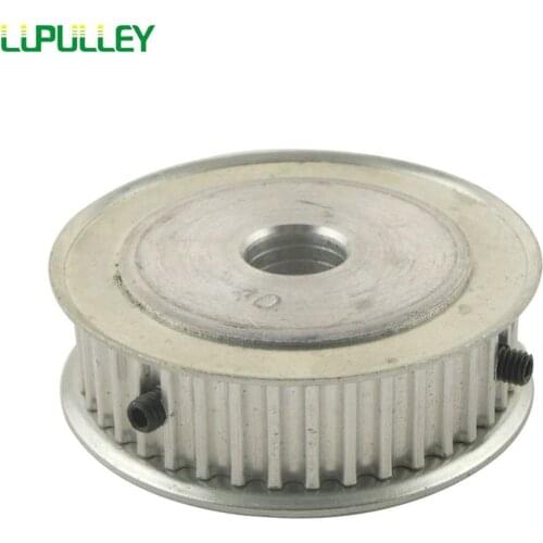 LUPULLEY HTD5M 40T Teeth Timing Pulley Belt Bore 6.35mm/6mm/8mm/10mm/19mm/20mm/22mm Pulleys for 15mm Belt Drive Aluminum Alloy