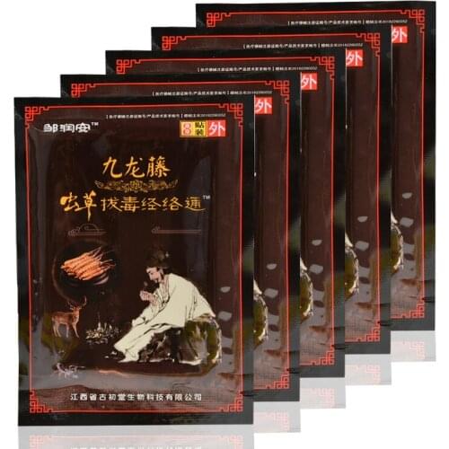 40pcs Precious Cordyceps Rheumatism Patches Body Muscular Fatigue Arthritis Orthopedic Joint Pain Killer Medical Plaster
