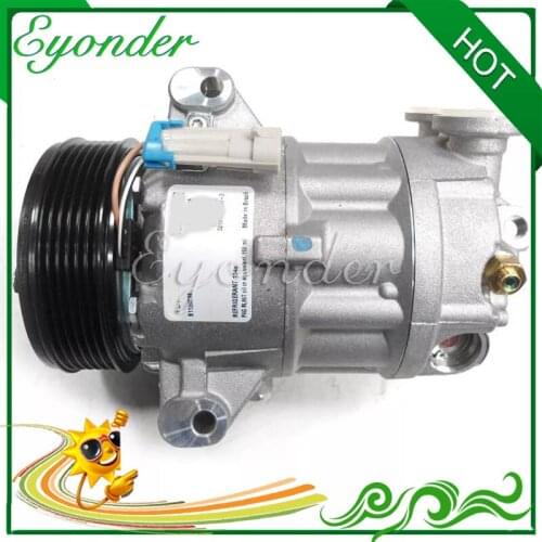 A/C AC Air Conditioning Compressor Cooling Pump PV6 Clutch for GM CHEVROLET VECTRA 2.0 2.2 01139017 93324363 93381629