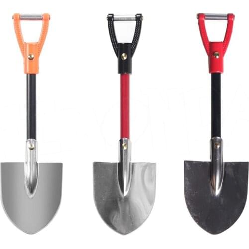 Acessórios do Carro RC Escala 1:10 De Metal Pá para 1/10 RC Crawler Axial SCX10 Traxxas TRX4 D90 D110 TF2 CC01 Tamiya brinquedos