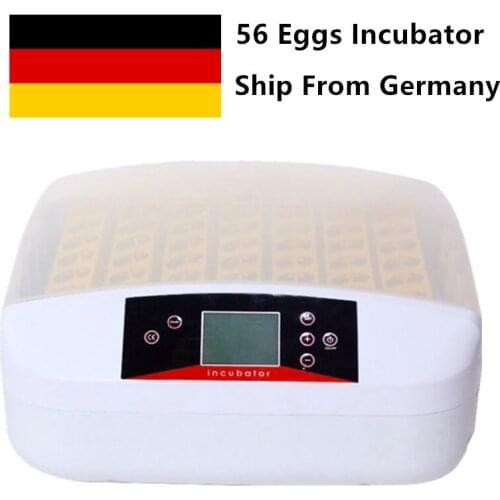 Automatic 56 Egg Turning Digital Incubator Temperature Control For Chicken Poultry Hatcher Ducks Goose Birds